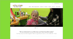 Desktop Screenshot of littlestarssalon.com